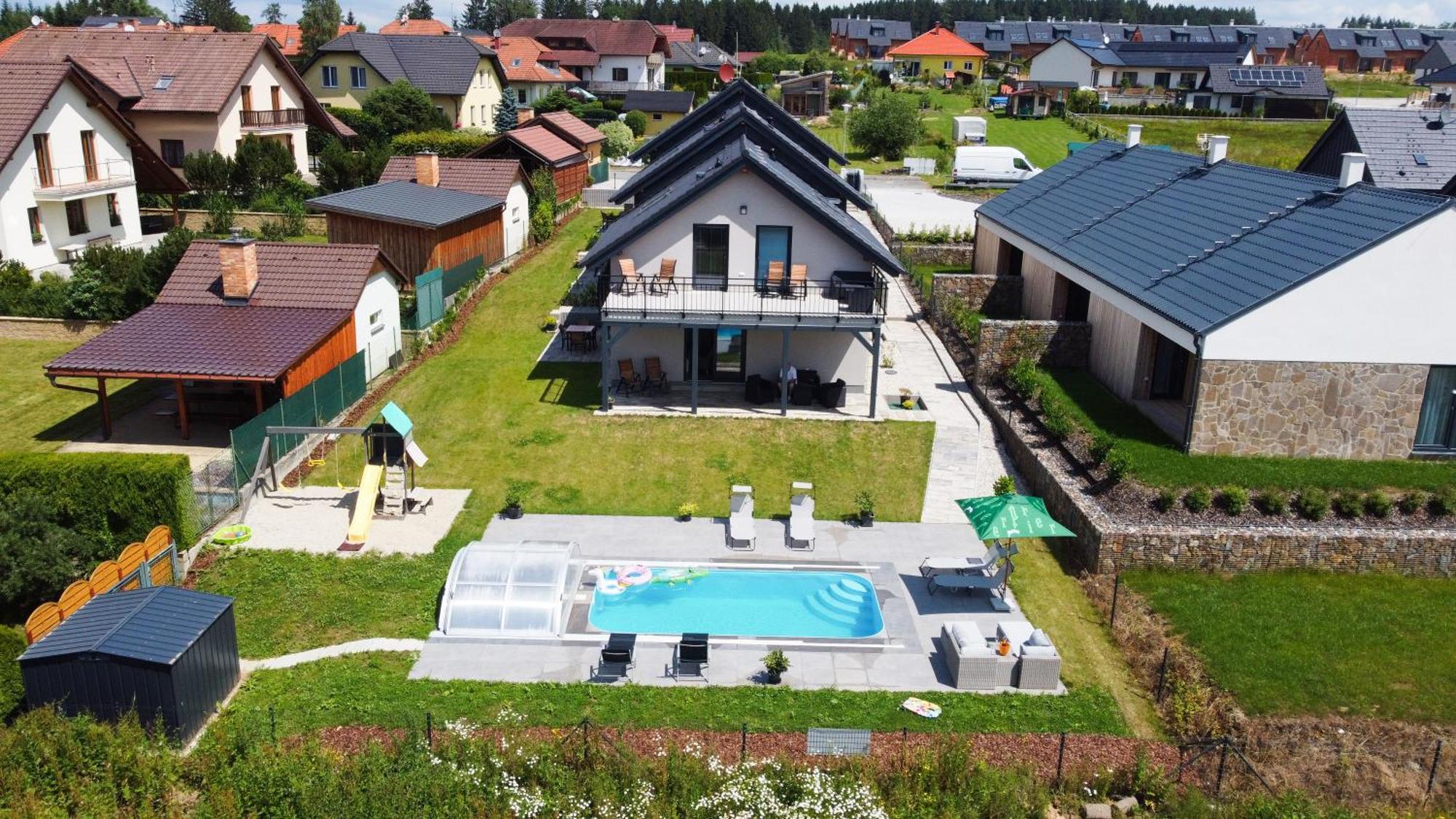 Apartmanove Domy Lipno 1 Frymburk nad Vltavou Exterior foto